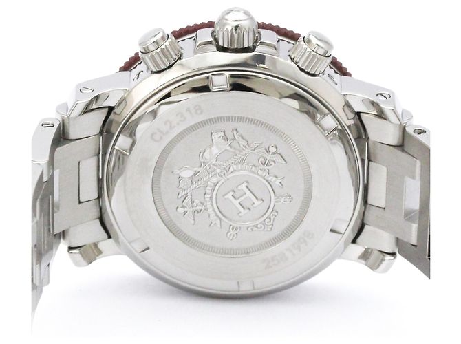 Hermès Orologio HERMES Clipper Diver Chronograph Quartz da donna CL2.318 - vista 6