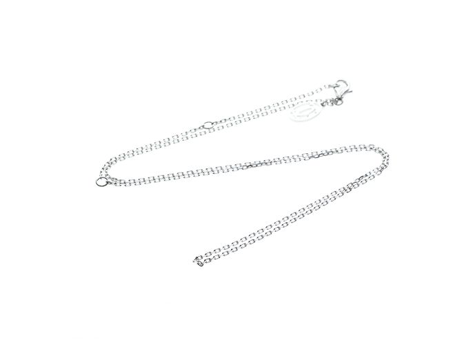 Collana a catena Cartier in oro bianco 18K Argento - vista 10