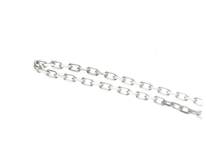 Collana a catena Cartier in oro bianco 18K Argento - vista 2
