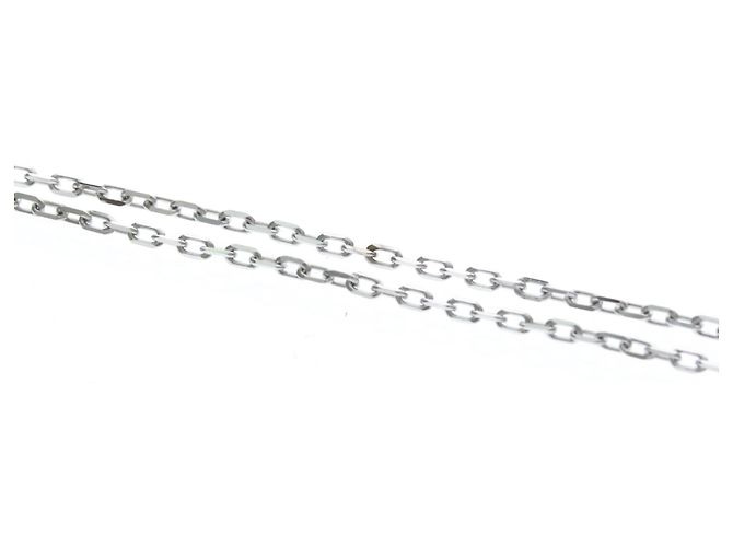 Collana a catena Cartier in oro bianco 18K Argento - vista 3