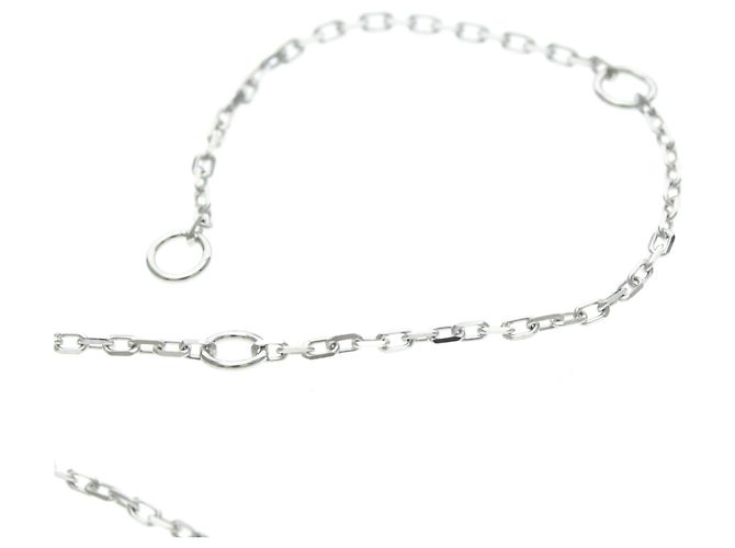 Collana a catena Cartier in oro bianco 18K Argento - vista 6