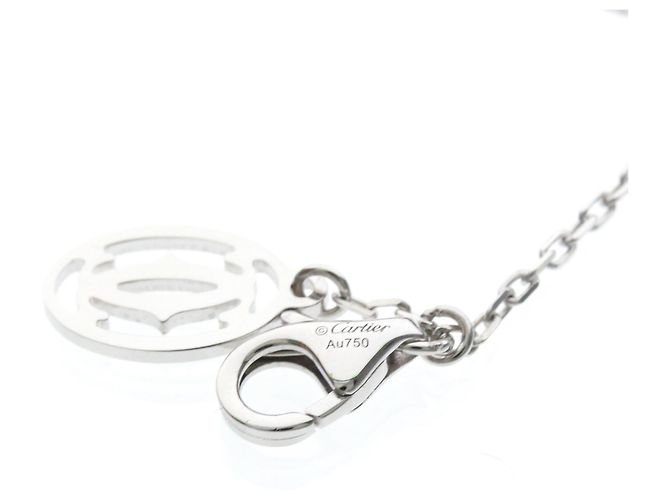 Collana a catena Cartier in oro bianco 18K Argento - vista 7