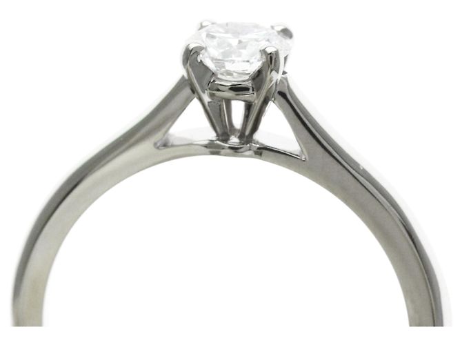 Anello Cartier 1895 Solitaire Argento - vista 10