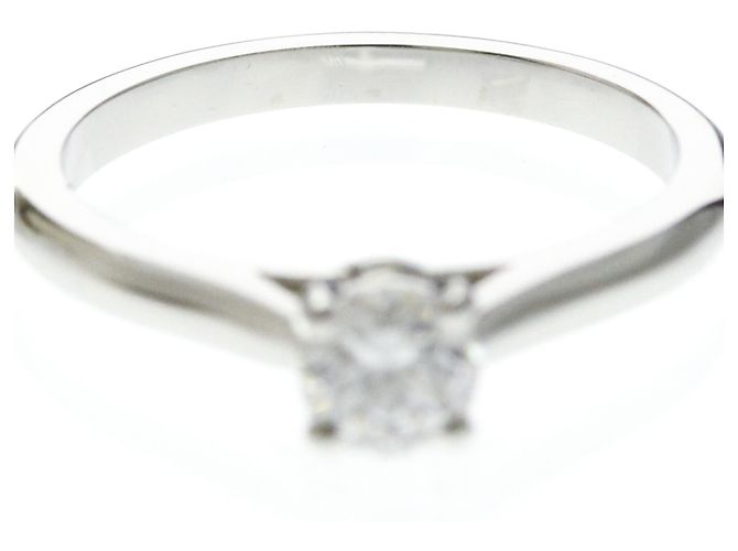 Anello Cartier 1895 Solitaire Argento - vista 5