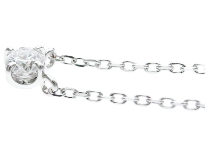 Autre Marque Collier Vendome Aoyama en or blanc 18K et diamants Argenté - vue 3