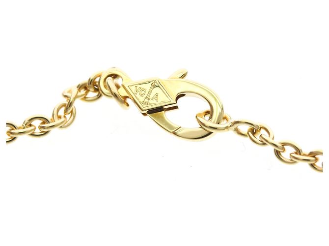 Van Cleef & Arpels Pure Alhambra Halskette Golden - Ansicht 10