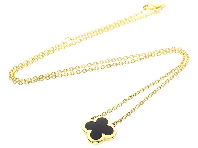 Van Cleef & Arpels Pure Alhambra Halskette Golden - Ansicht 11