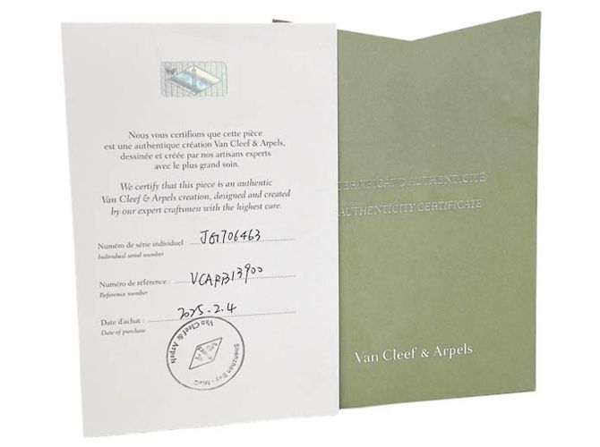 Van Cleef & Arpels Pure Alhambra Halskette Golden - Ansicht 12