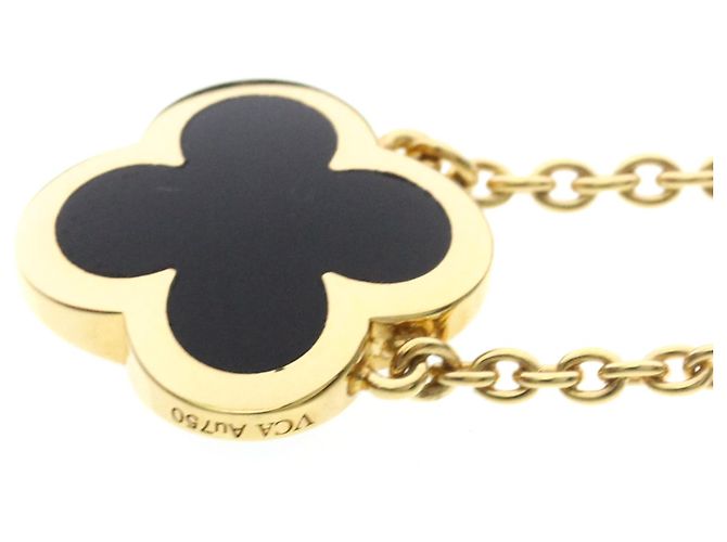 Van Cleef & Arpels Pure Alhambra Halskette Golden - Ansicht 3