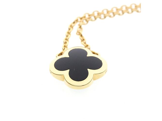 Van Cleef & Arpels Pure Alhambra Halskette Golden - Ansicht 4