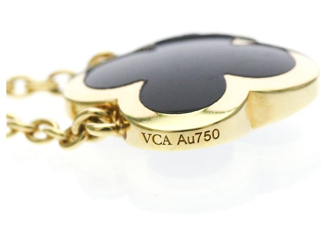 Van Cleef & Arpels Pure Alhambra Halskette Golden - Ansicht 7