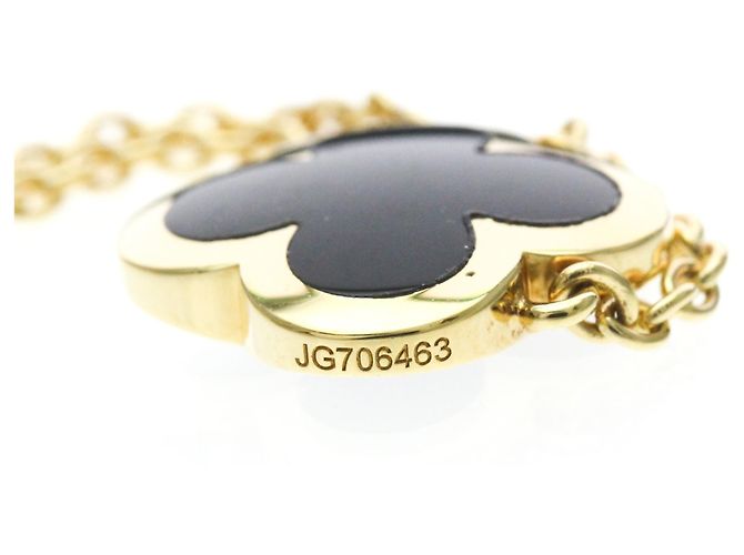 Van Cleef & Arpels Pure Alhambra Halskette Golden - Ansicht 8