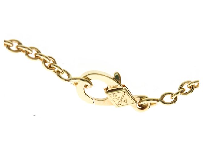 Van Cleef & Arpels Pure Alhambra Halskette Golden - Ansicht 9