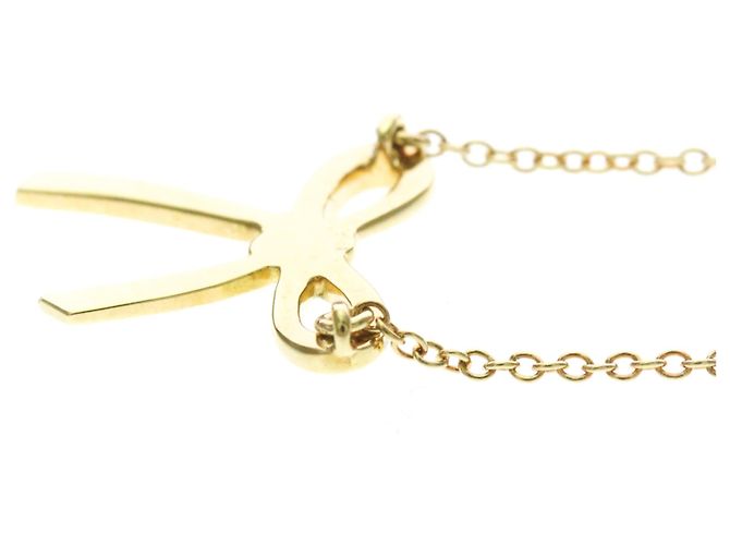 Autre Marque Collana Tiffany Bow in oro 18K D'oro - vista 3