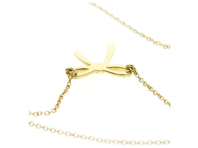 Autre Marque Collana Tiffany Bow in oro 18K D'oro - vista 6