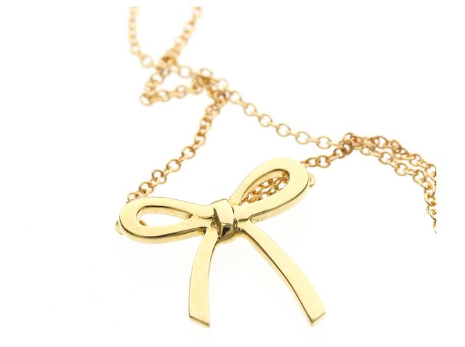 Autre Marque Collana Tiffany Bow in oro 18K D'oro - vista 7