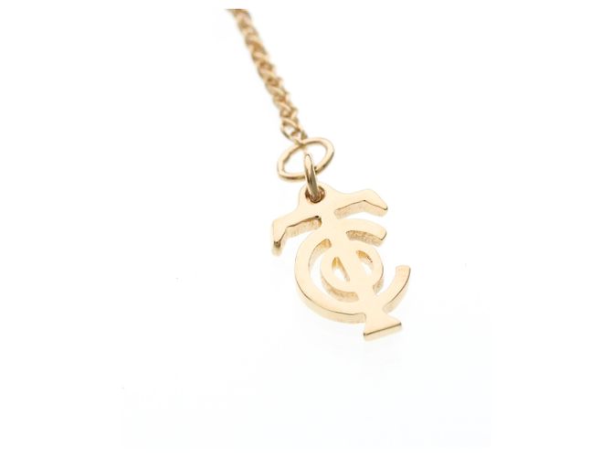 Autre Marque Collar Llave Tiffany Knot en oro rosa con zafiro Dorado - vista 11