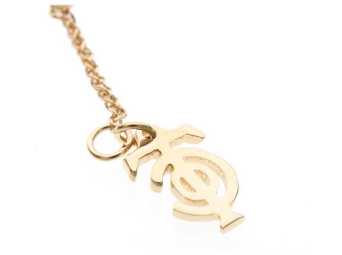 Autre Marque Collar Llave Tiffany Knot en oro rosa con zafiro Dorado - vista 12