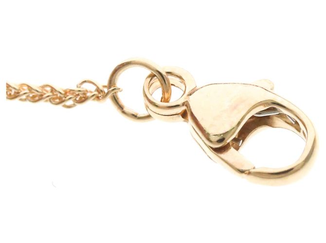 Autre Marque Collar Llave Tiffany Knot en oro rosa con zafiro Dorado - vista 9