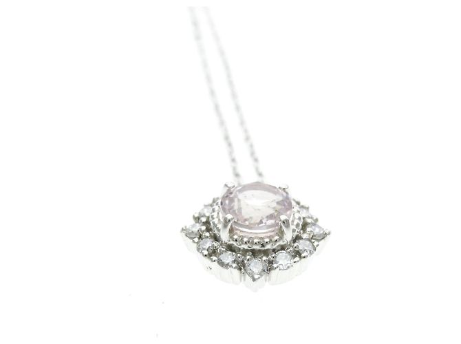 Autre Marque Collana Vendome Aoyama con pietre preziose colorate e diamanti Argento - vista 4
