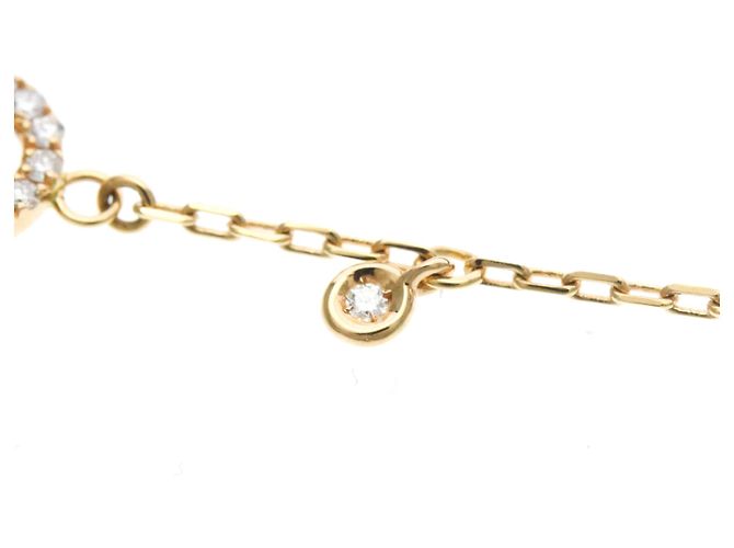 Bracciale con charm Interlocking Gucci in oro giallo 18K D'oro - vista 11