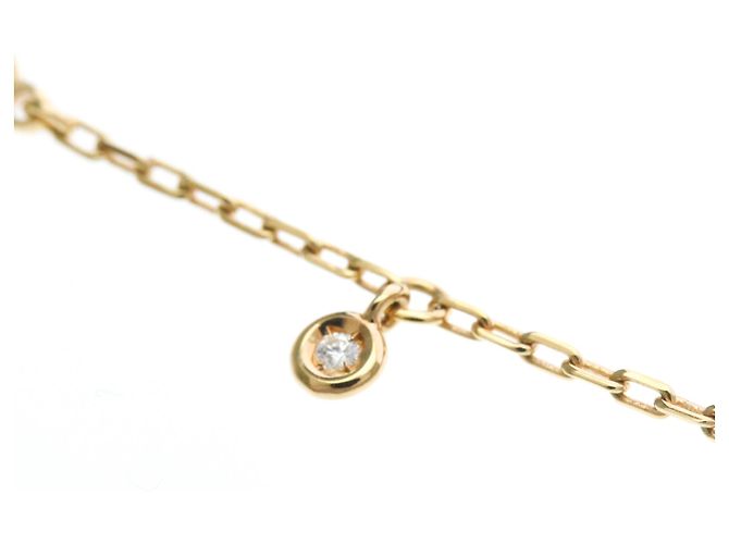 Bracciale con charm Interlocking Gucci in oro giallo 18K D'oro - vista 13