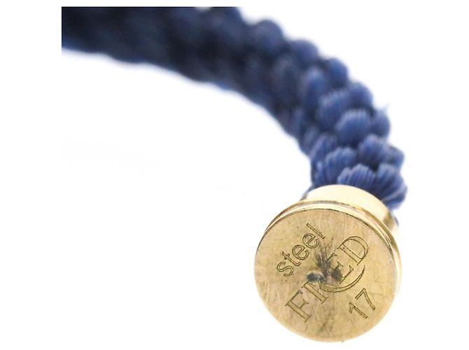 Pulsera Fred Force 10 Long Sleeve Half Diamond Negro Dorado - vista 7