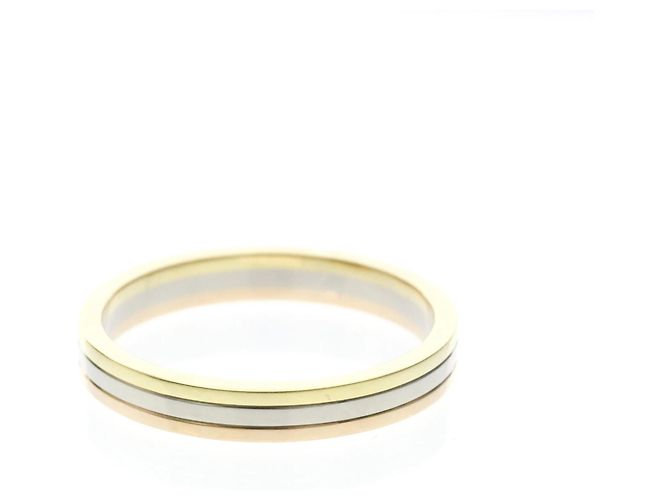 Anillo Alianza Cartier Vendome Dorado - vista 3