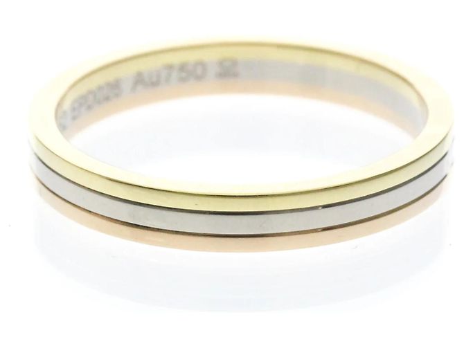 Anillo Alianza Cartier Vendome Dorado - vista 4