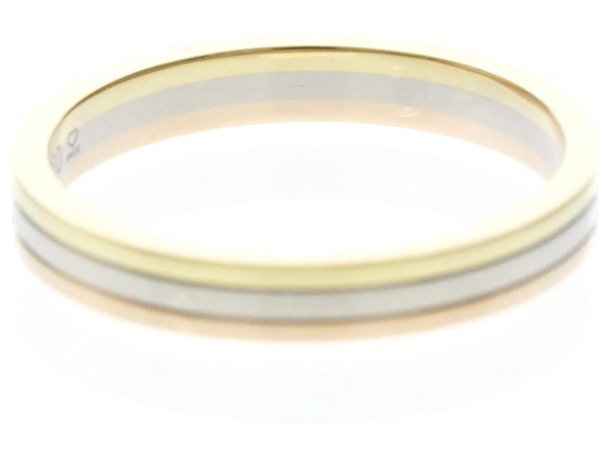 Anillo Alianza Cartier Vendome Dorado - vista 7