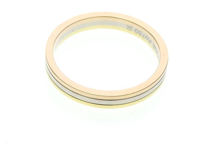 Anillo Alianza Cartier Vendome Dorado - vista 9