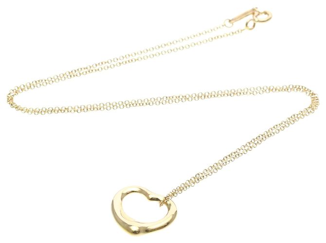 Autre Marque Collar Tiffany Open Heart en oro rosa Dorado - vista 12