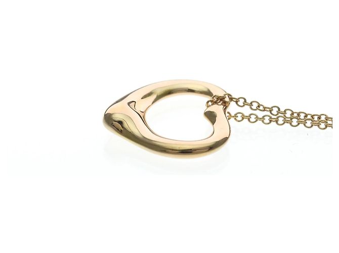 Autre Marque Collar Tiffany Open Heart en oro rosa Dorado - vista 3