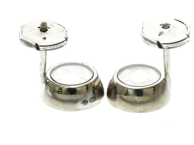 Pendientes Chopard Happy Diamonds Diamond Plata - vista 5
