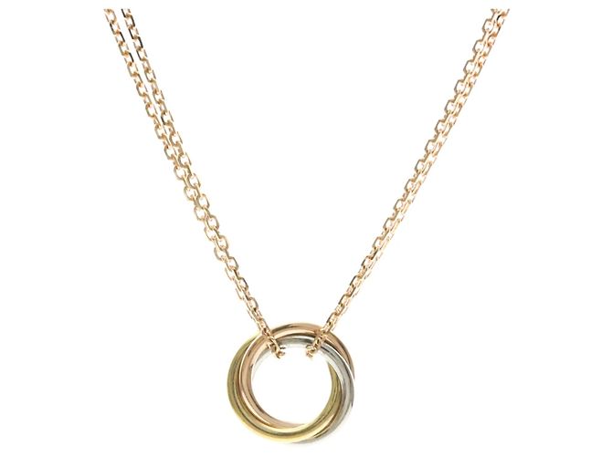 Collana Cartier Sweet Trinity D'oro - vista 2