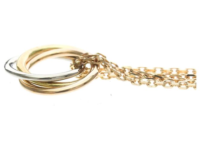Collana Cartier Sweet Trinity D'oro - vista 3
