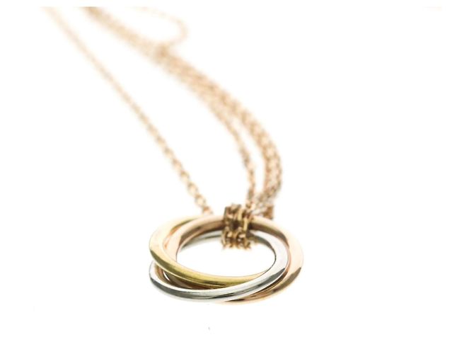 Collana Cartier Sweet Trinity D'oro - vista 4