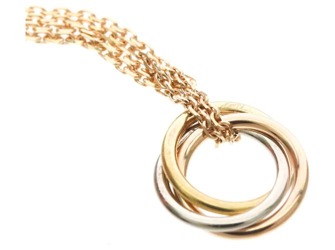 Collana Cartier Sweet Trinity D'oro - vista 7