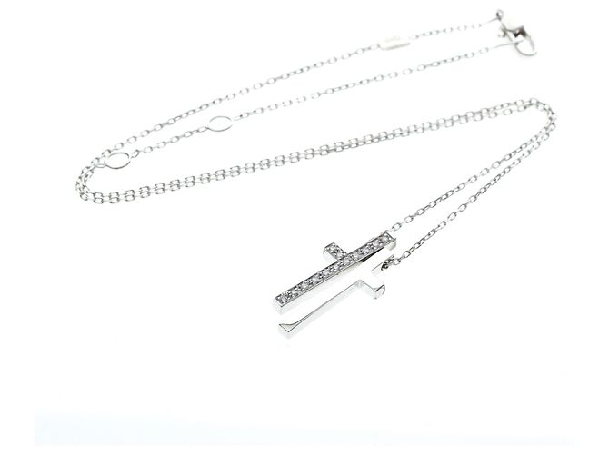 Collier Gucci Separate Diamond Argenté - vue 13