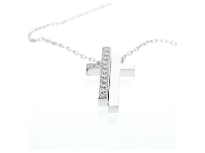 Collier Gucci Separate Diamond Argenté - vue 4
