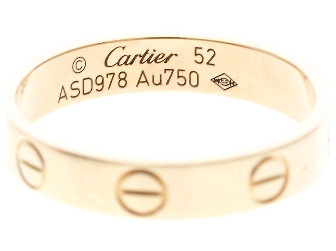 Cartier Mini Love Ring in Roségold Golden - Ansicht 5