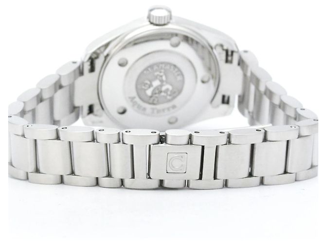 Reloj OMEGA Seamaster Aqua Terra Steel Quartz para mujer - vista 5