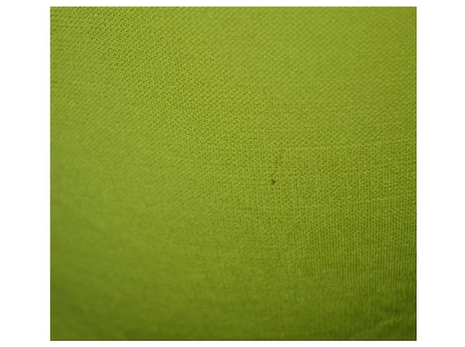 Abito Burberry in viscosa verde lime - vista 8