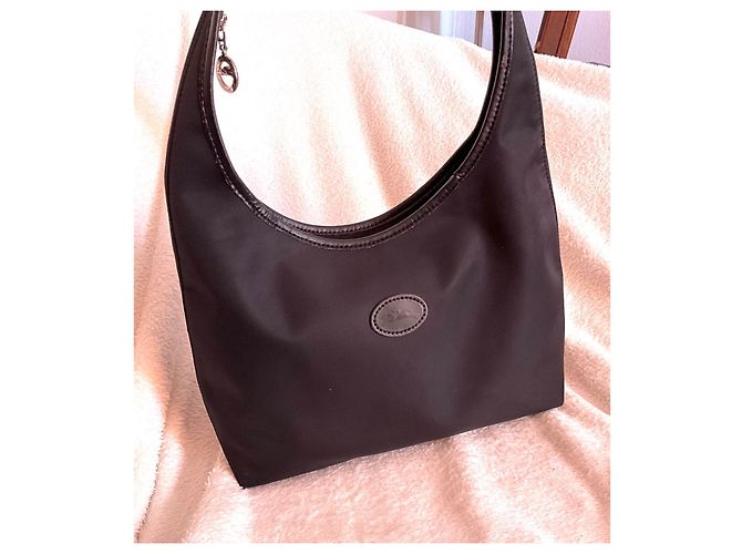 Longchamp Le Pliage Nylon Handtasche - Schwarz - Ansicht 2