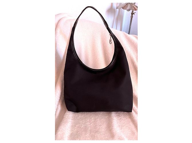 Longchamp Le Pliage Nylon Handtasche - Schwarz - Ansicht 3