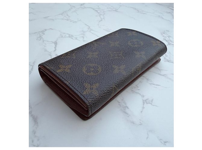 Louis Vuitton Monogram Canvas Zippy Wallet Brown - view 11