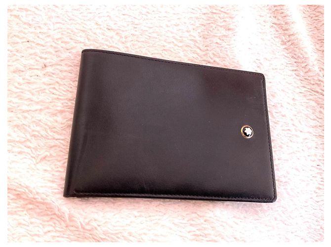 Montblanc Meisterstück Passport Case Black Leather - view 2