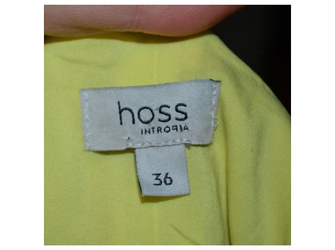Vestido ajustado amarillo Hoss Intropia - vista 5
