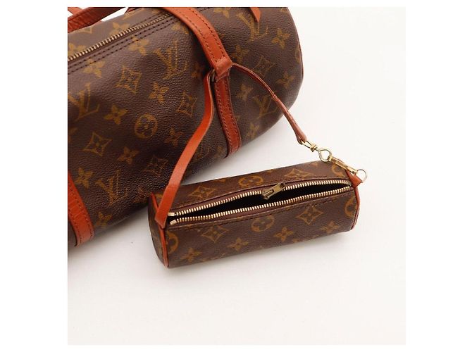Louis Vuitton Monogram Papillon 30 con neceser Castaño Monograma - vista 10
