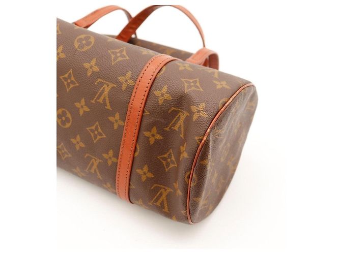 Louis Vuitton Monogram Papillon 30 con neceser Castaño Monograma - vista 7